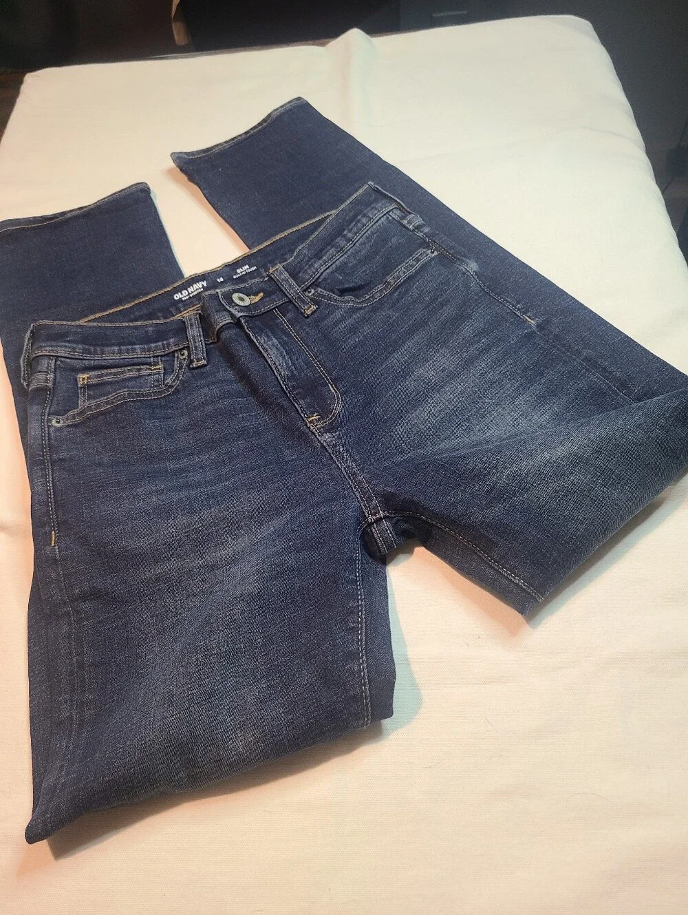 Old Navy Slim Kids Dark Blue Skinny Jeans